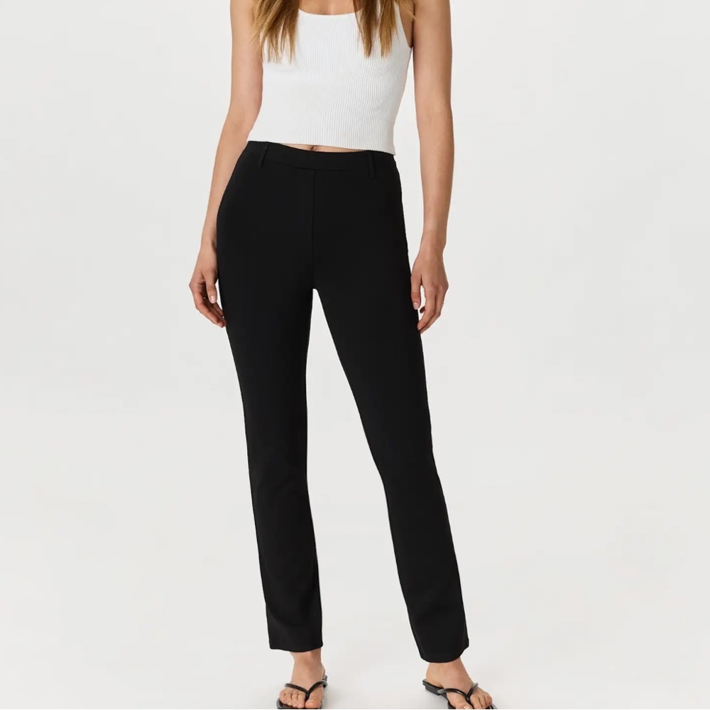 Quince Ultra Straight Ponte Pants S
